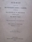 1857 Sermon By John Pike Congregational Church Rowley Ma Henry Gardner Governor 