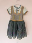 Nwt Girls Disney Frozen Anna Dress Size 5