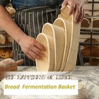Banneton Brotform Bread Proofing Basket Rattan Wicker Fermentation