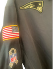 Nike Nfl Men s Size Xl T Salute To Service Hoodie Camo Hood Lining Black Patriot