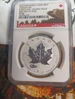 2016 Maple Leaf With Mark V Tank Privy Mark Reverse Proof 70 Fdoi E140