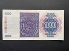 Norway 1000 Kroner 1989  Au-xf  Beautiful High Denomination Note  Km 45a  Nice