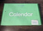 Skylight Calendar  15-inch Wall Planner Digital Calendar White Brand New