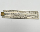 Vintage Folding Ruler Sector For Drafting Drawing