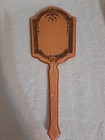 Antique 1920s Art Deco Amber Celluloid Vanity Set Filigree Mirror Brush 10 Piece