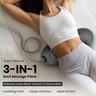 3   in   1 Electric Back Massager  Smooth Spine Triple Fusion Lumbar Support Pillow