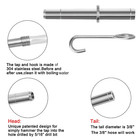 Maple Syrup Tapping Kit Stainless Steel Maple Tree Taps Spiles For Making Maple