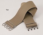 Woman Elastic Stretch  2 Inch  e98s  Belt With Silver Color Buckle 7 Sizes Usa