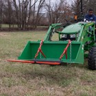 Titan Attachments Dual Prong 39  Hay Bale Spear Attachment