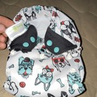 Bumgenius Multicolor Dog Print Cloth Diaper Snap Closure One Size Fits Most