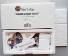 Department 56 Snow Village A Harley-davidson Holiday  54898 New    
