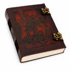 Genuine Leather Journal Trio 6x8 Handmade Vintage Diary Lined Writing Book