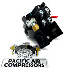 Air Compressor Pressure Switch 95-125 Psi Adjustable 4 Port 1 4   90 Deg Unload