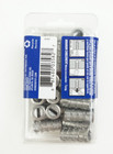 Everbilt 1 4 In  X 1 In  Zinc-alloy Short Lag Shields  25-pack  124 576