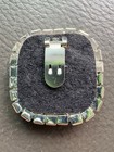 Clear Big Square Crystal Rhinestone Shoe Clips  1 Pair 