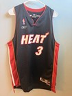 New Rare Dwayne Wade Miami Heat Mens Black Xl Adidas Black Swingman Jersey Nwt