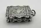 Victorian Vinaigrette Sterling Silver Birmingham 1869 James Fenton