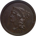 1854 Large Cent Pattern  Judd-161   Anacs Ef-40