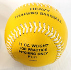 Worth Heavy Pitching Practice Baseball Training Balls   Set Of 5