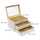 24-slot Glasses Storage Display Case Organizer Box For Sunglasses Eyeglass Gift