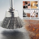 45pcs Wire Wheel Cup Pen Brush Mix Set For Dremel Rotary Tool Accessories