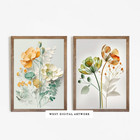 Vintage Wall Art   Printable Digital Gallery   Instant Download  pdf