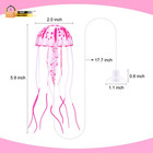 Aquarium Artificial Glowing Jellyfish Fish Tank Ornament Aquarium Silicone Deco