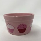 Pink Cupcake Themed Ramekins Set Of 4 