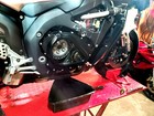Startor Glass Engine Clutch Cover For 2004 2005 2006 2007 Honda Cb Cbr 1000rr 