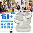 150 Language Translator Earbuds Device Wireless Bluetooth 5 4 Two-way Translator