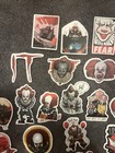 10 Pcs Random  2x2    It Horror Movie Stickers   Halloween Scary Clown Pennywise