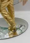 Elvis Presley Treasured Reflections Hamilton Collection Gold Suit Figurine 2018