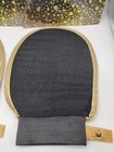 Exfoliating Body Scrub Gloves Shower Bath Mitt Skin Massage Spa 2 Pairs  