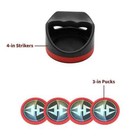 4 in Strikers And 3in puck Set Standard Game Pro Air-powered Premium Hockey