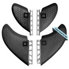High-performance Honeycomb Fiberglass Surf Fins - Fits Futures Single Tab - Twin