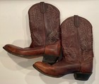 Rick Grimes Boots - Walking Dead Cosplay Costuming - Double H  10 1 2 D