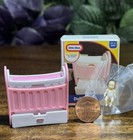 New   Mga Miniverse Mini Little Tikes Series 3   htf   doll Crib