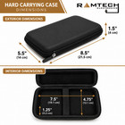 Hard Shell Carrying Case For Garmin Dezl Otr610 Otr620 Otr700 Otr710 Otr720 Gps