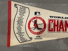 Vintage Mlb St Louis Cardinals Pennant 1982 World Series Champions Full Size 30   