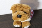 Vintage Swibco 1998 Puffkins Bosley The Bulldog Plush Toy W  Tag Stuffed Animal