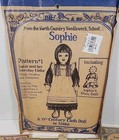New Vtg Sophie 19th Century Cloth 18  Doll 4 Patterns North Country Needlework 