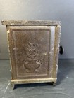 Antique National Safe Bank Cast Iron Opens W out Combination