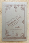 Original   Wild West   Deadwood Dakota Territory - Cabinet Card Photo 1879-1886