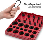 Buna-n Gasket Sealing Rings And Replacement O-rings  32 Sae Sizes  407-piece Kit