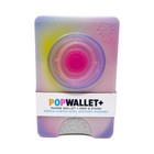 Popsockets Popwallet  Cell Phone Wallet   Grip Stand - Aura Clear Read Desc