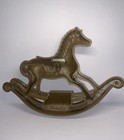Rocking Horse Babys Room Burwood Products Plastic Wall Silhouette Vintage 1988