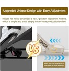 3-in-1 Portable Baby Bouncer   Rocker Chair For Newborn To Toddler - 4 Adjust   