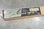 1986 H o b  Two Tee Glider Model Airplane Kit House Of Balsa 78    Wingspan Vtg