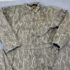 Vintage Mossy Oak Coveralls Mens Large Camo Hunting Camouflage Insulated Quilted