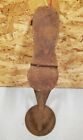 Vintage Rustic Unique Shape Cast Iron Shoe Shine Stand